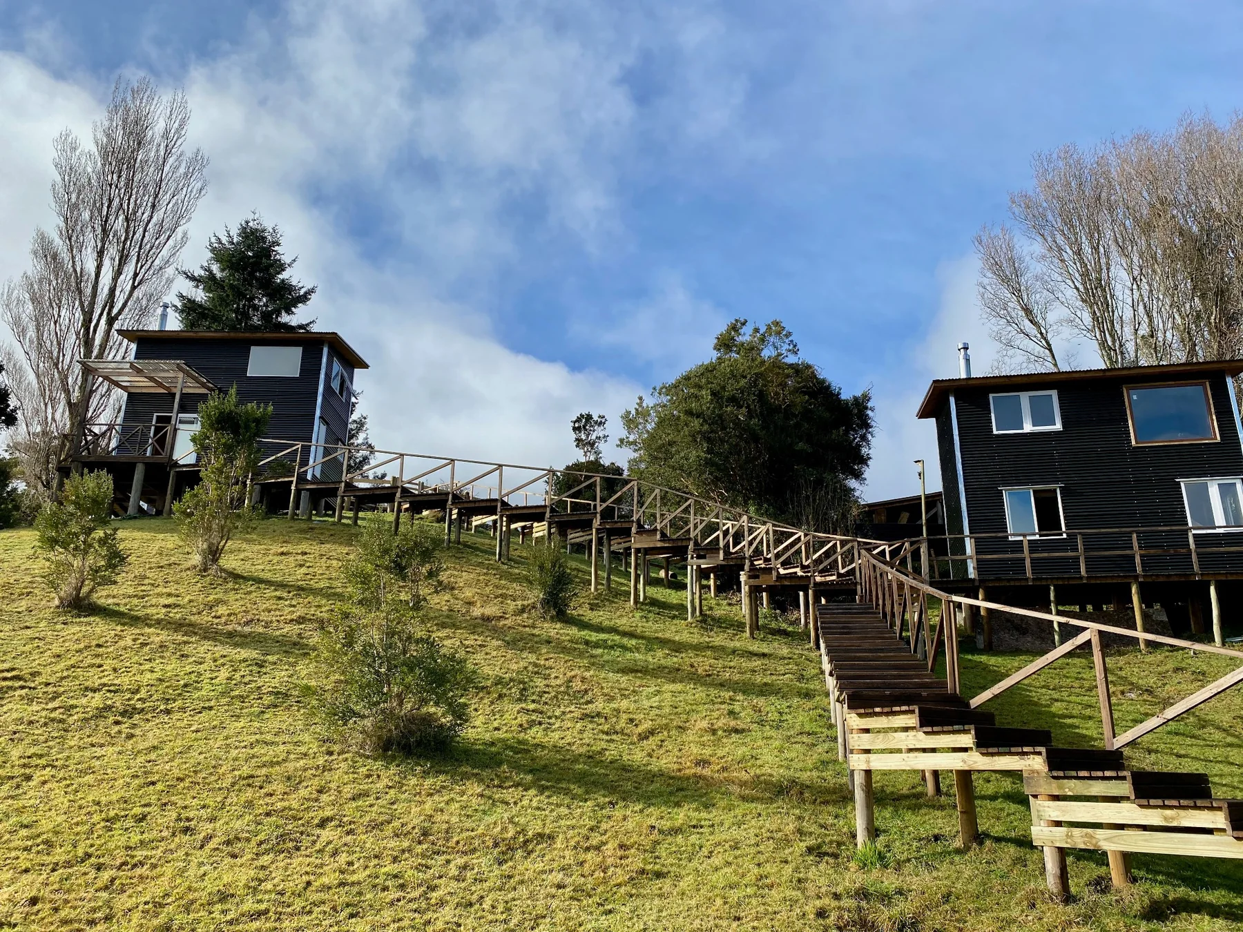 Tiny House rodeada de naturaleza